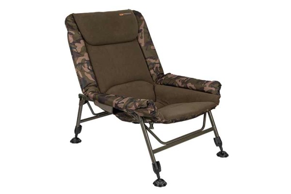 Fox Super Deluxe Arm Chair Karpfenstuhl Camo Tarngfarbe
