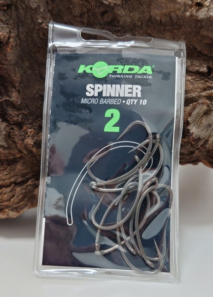 Korda Spinner Hook Micro Barbed Gr. 2 4 5 6 7 8