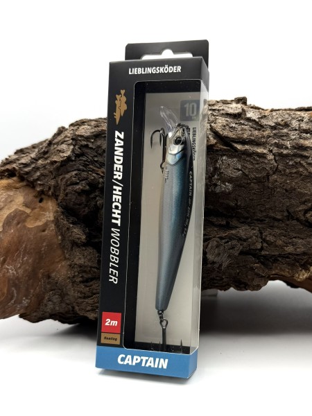 Lieblingsköder Zander/Hecht-Wobbler 10cm 15,5g 2m Tauchtiefe Floating 16 Farben