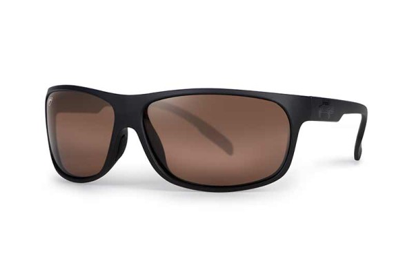 Fox Rage Matt Black Wrap Brown Lens Eyewear Polarisationsbrille TAC-Gläser