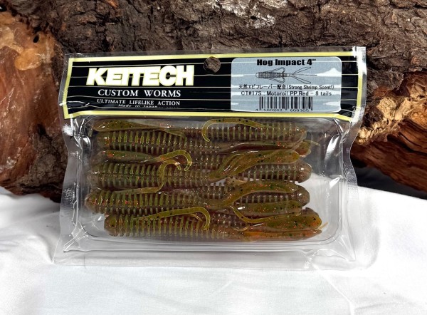 Keitech Hog Impact 4'' Gummikrebs 10cm 4,2g BA-Edition