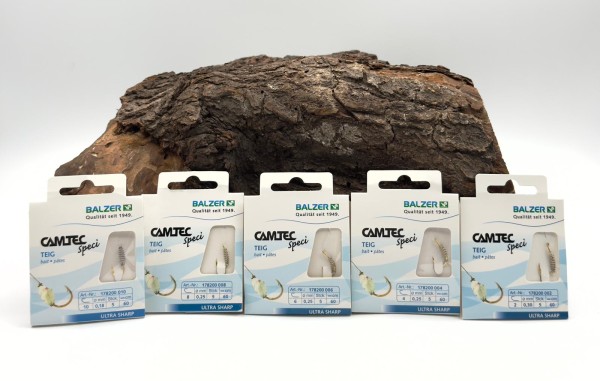 Balzer Camtec Speci Teig vergoldet 60cm Gr. 2 4 6 8 10 mit Spirale