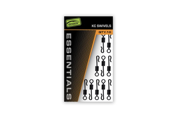 Fox Edges Essentials KC Swivels Gr.7 Kwik Change Wirbel 10 Stück
