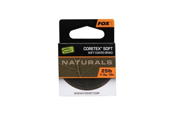 Fox EDGES Naturals Coretex Soft 25lb 11,3kg 20m
