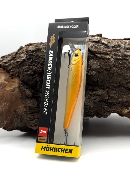 Lieblingsköder Zander/Hecht-Wobbler 10cm 15,5g 2m Tauchtiefe Floating 16 Farben
