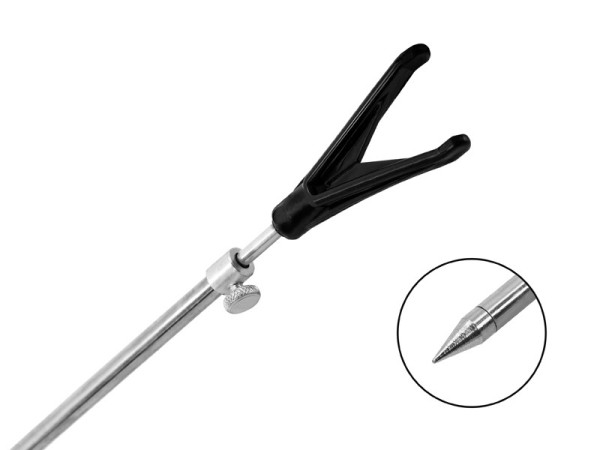 Delphin Bankstick mit V-Rutenauflage ausziehbar 50–90 cm