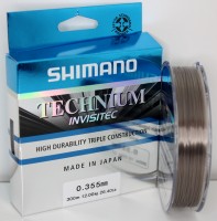 Shimano Technium Invisitec 300m 0,355mm 12,00kg Shimano Technium Invisitec 300m 0,355mm 12,00kg