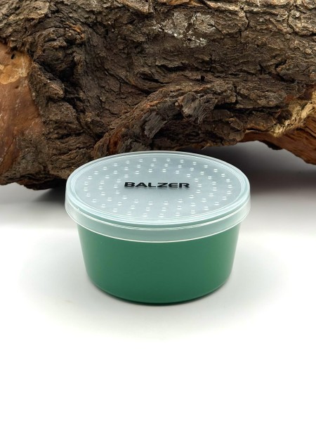 Balzer Madendose Grün 250ml transparenter Deckel mit Belüftungslöchern
