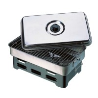 Cormoran Super Smoker Räucherofen 42x26x13cm 2 Brenntöpfe 2 Etagen mit verschließbaren Deckel
