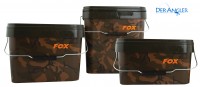 Fox Camo Square Bucket 5l 10l 17l Eimer mit Deckel