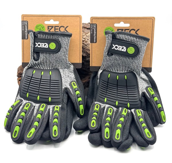 Zeck Wels Cat Landing Gloves Gr. L XL Waller Landehandschuh 1 Paar