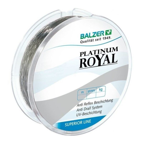 Balzer Platinum Royal 0,20mm 4,80kg 300m Spule monofile Schnur