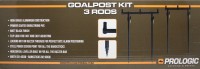 Prologic Goalpost Kit 3 Rods mit Banksticks 35-45cm und 60-90cm ABVERKAUF