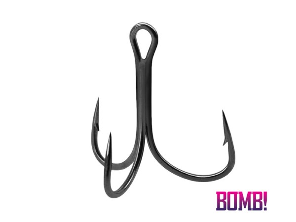 BOMB! GripHook TRIPLE Drillinge MultiHook Gr. 6 & 8, 6Stück