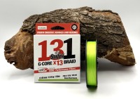 Sufix 131 G-Core X13 Braid 0,148mm 8,10kg 150m Neon Chartreuse Geflochtene Angelschnur SALE