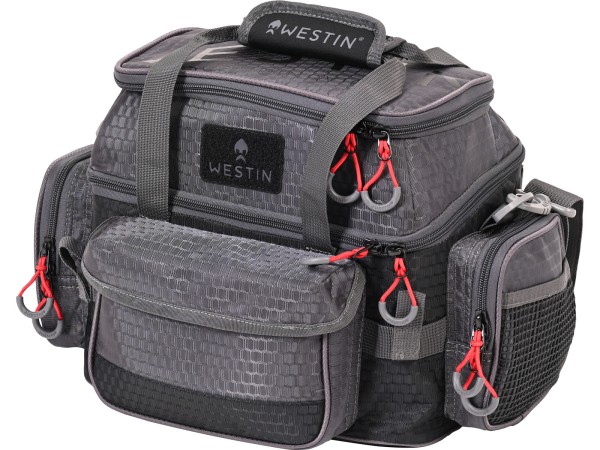 Westin W4 Lure Bag Plus 4 Tackle Boxen Schultertasche 40x22x25cm