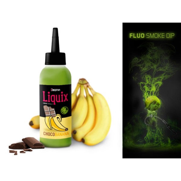 Delphin Fluo Dip D Snax Liquix 8 Sorten Liquid Booster Supreme Power Bait Smoke 100ml