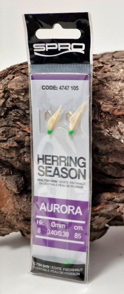 Spro "Herring" Heringsvorfach Aurora 2 Haken 5 Haken Heringspaternoster