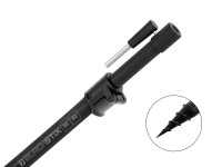 Delphin BlackSTIX Rutenhalter Bankstick 32-50cm 60-95cm 80-130cm 110-180cm