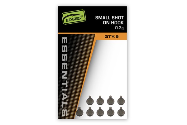 Fox Edges Essentials Shot On The Hook – small 0,3g & large 0,5g