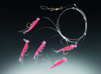 Balzer Mini Shrimp Rig pink 5 Haken ABVERKAUF Balzer Mini Shrimp Rig pink 5 Haken ABVERKAUF