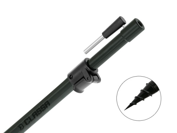 Delphin CLASSA Stick Bankstick Rutenhalter 32-50cm 60-95cm 80-130cm110-180cm