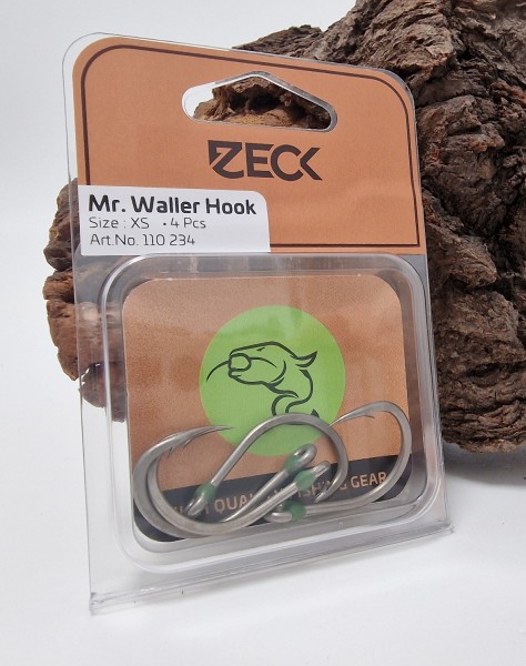 Zeck Wels Classic Mr. Waller Hook Haken Gr. XXS XS M 4 Stück