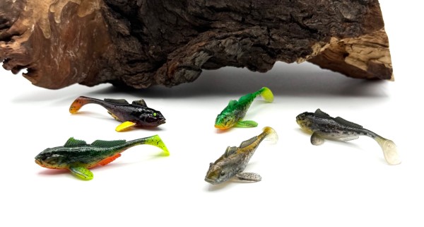 Westin Gunnar the Goby 8cm 6,5g Grundel Imitat 6 Farben Gummifisch