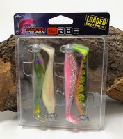 Fox Rage Ultra UV Zander Pro Shad Loaded Lure Pack 10cm 10g 3/0 Fox Rage Ultra UV Zander Pro Shad Loaded Lure Pack 10cm 10g 3/0
