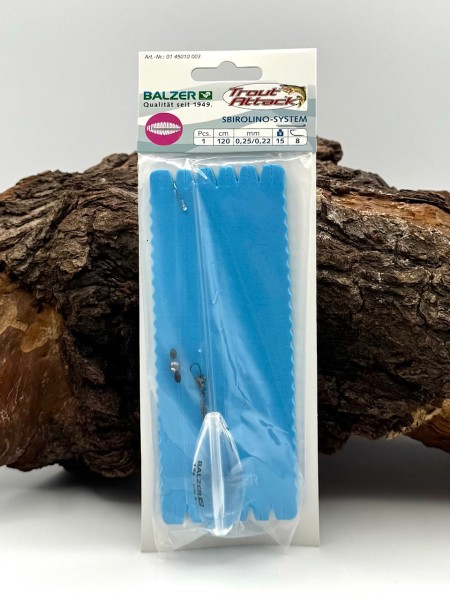 Balzer Trout Attack Sbirolino-System Forellen Schleppsystem