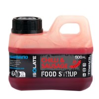 Shimano Isolate Food Syrup 500ml Chilli Sausage & Scopex Liver