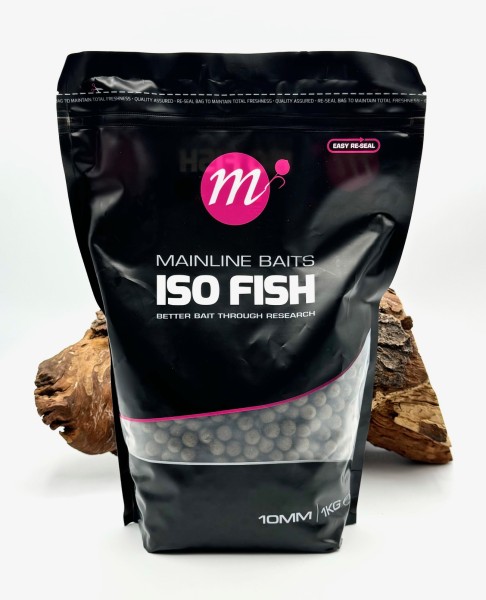 Mainline ISO Fish Boilies 10mm 15mm 20mm 1kg