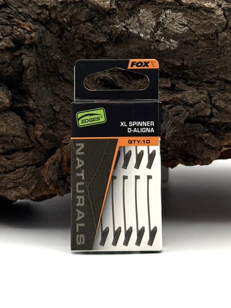 Fox Edges Naturals Spinner D-Aligna Standard & XL 10 Stück