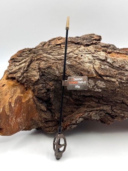 Delphin CyberTRIPLE Blei Futterkorb mit Röhrchen 20g 30g 40g 50g 60g 80g