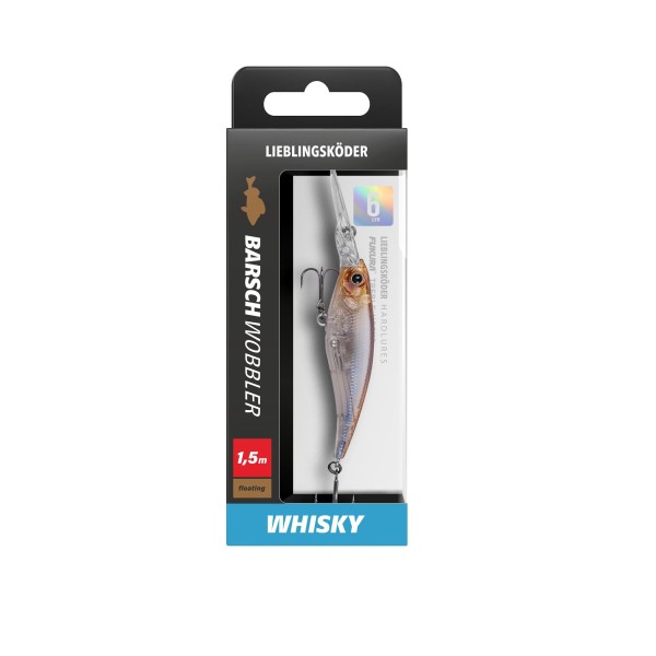 Lieblingsköder Barsch Wobbler 60mm 5,3g Floating 6 Farben