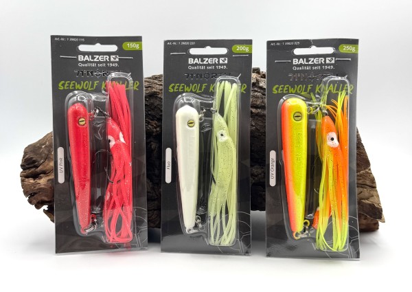 Balzer Edition 71° NORTH Seewolf Knaller Orange Pink Luminous 150g 200g 250g