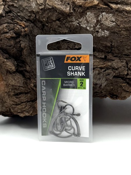 Fox Curve Shank PTFE Karpfenhaken Micro Barbed Größe 2 4 6