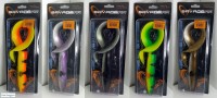 Savage Gear SG Real Eel 40cm 147g - 9g incl. Jigkopf Angsthaken Golden Ambulance Orange Yellow