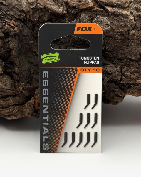 Fox Carp Edges Essentials Tungsten Flippas 10Stück