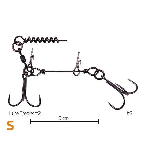 Zeck Softbait System + Shallow Screw Raubfischsystem in S M und L