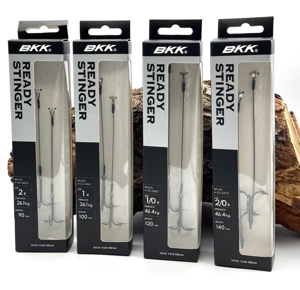 BKK Spear Stinger HD 7x7 Wire Pike SS #1 #2 #1/0 #2/0 2 Stück