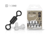 Delphin Set Delpin TheEND Ronnie Wirbel + Stopper 10+20 Stück Carp Rig Zubehör Gr. 9