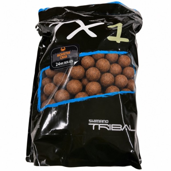 Shimano Bait TX1 Monster Crab Boilie 15mm 20mm 24mm 1kg 5kg