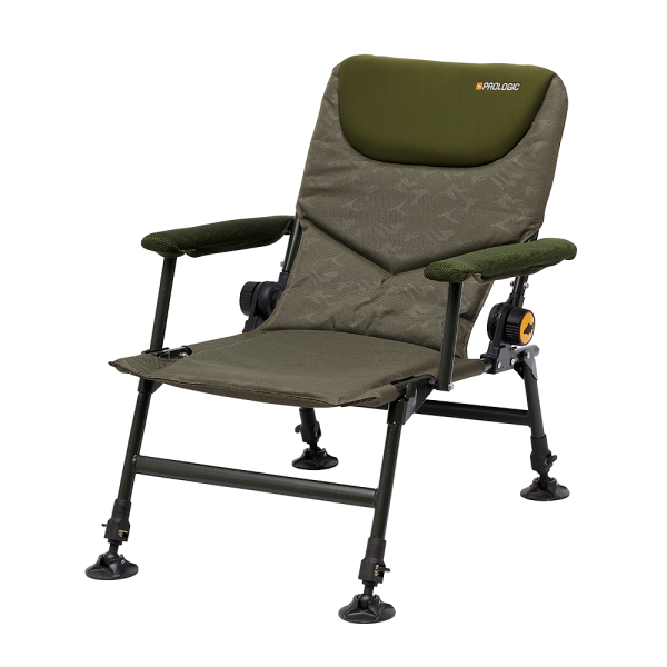Prologic Inspire Lite-Pro Recliner Chair with Armrests Angelstuhl