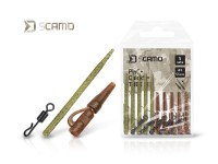 Delphin Set sCAMO PinC + QuickS + Tube Carp Rig Zubehör