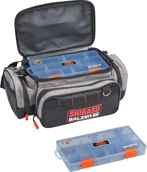 Balzer Shirasu Organizer S Tackle Bag inkl. 2 Boxen