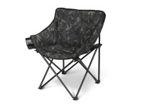 Delphin FOLDIX Banx Sessel – Camouflage Karpfenstuhl 45x45x38 cm