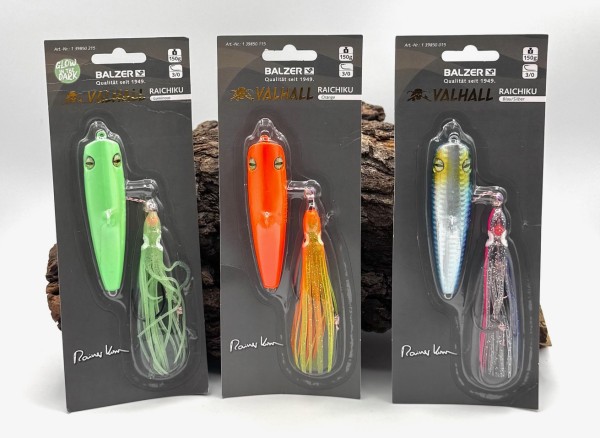 Balzer Valhall Raichiku 150g Blau-Silber Fluo-Orange Luminous Rainer Korn