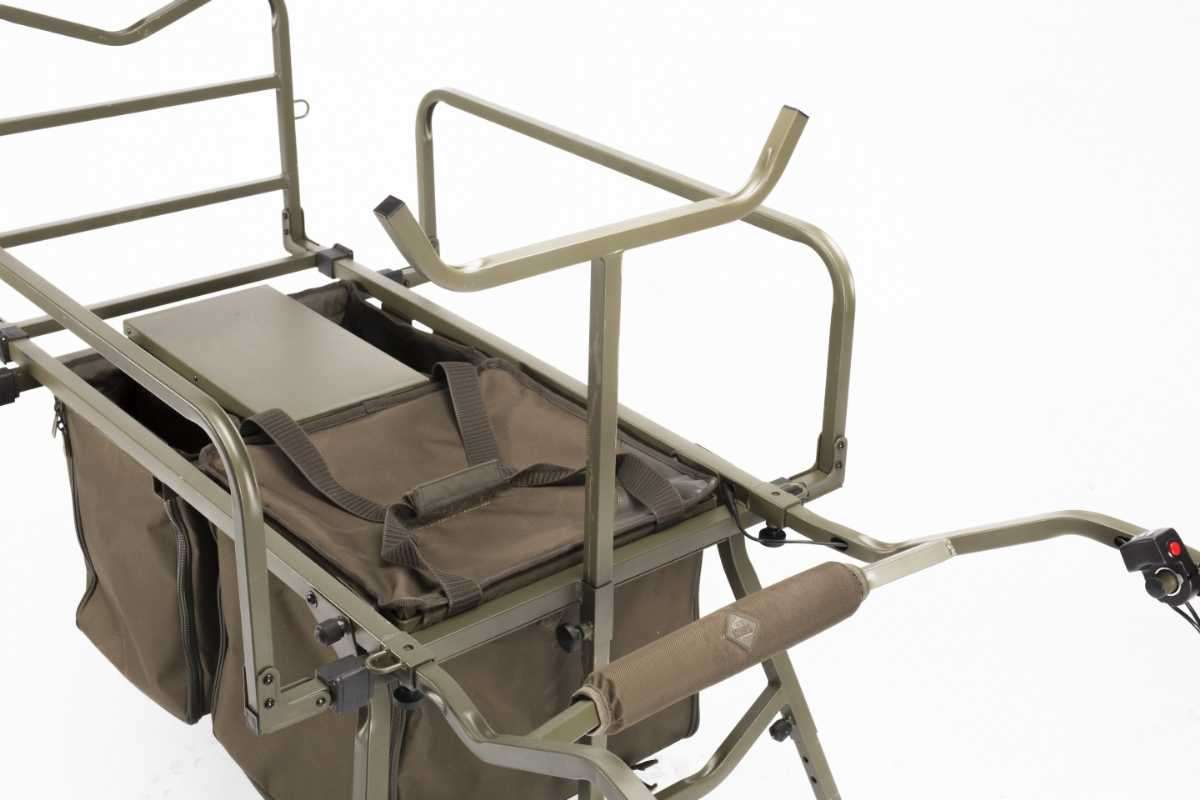 Nash Trax Evo Power Barrow Tackle Transportkarre mit Motoranrieb