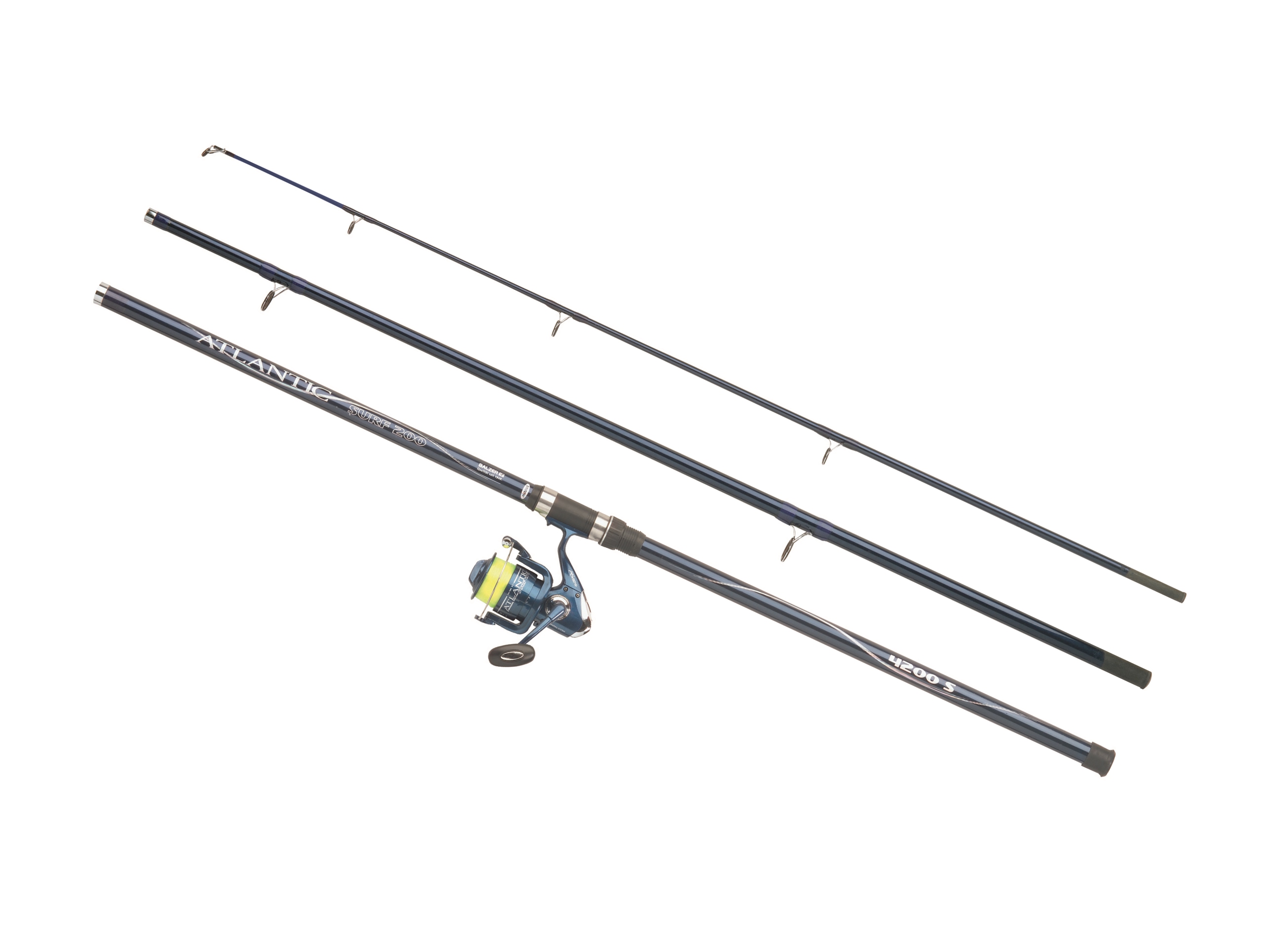Balzer Combo Atlantic Surf Rute 4,20m Rolle mit Schnur | Sets | Der Angler